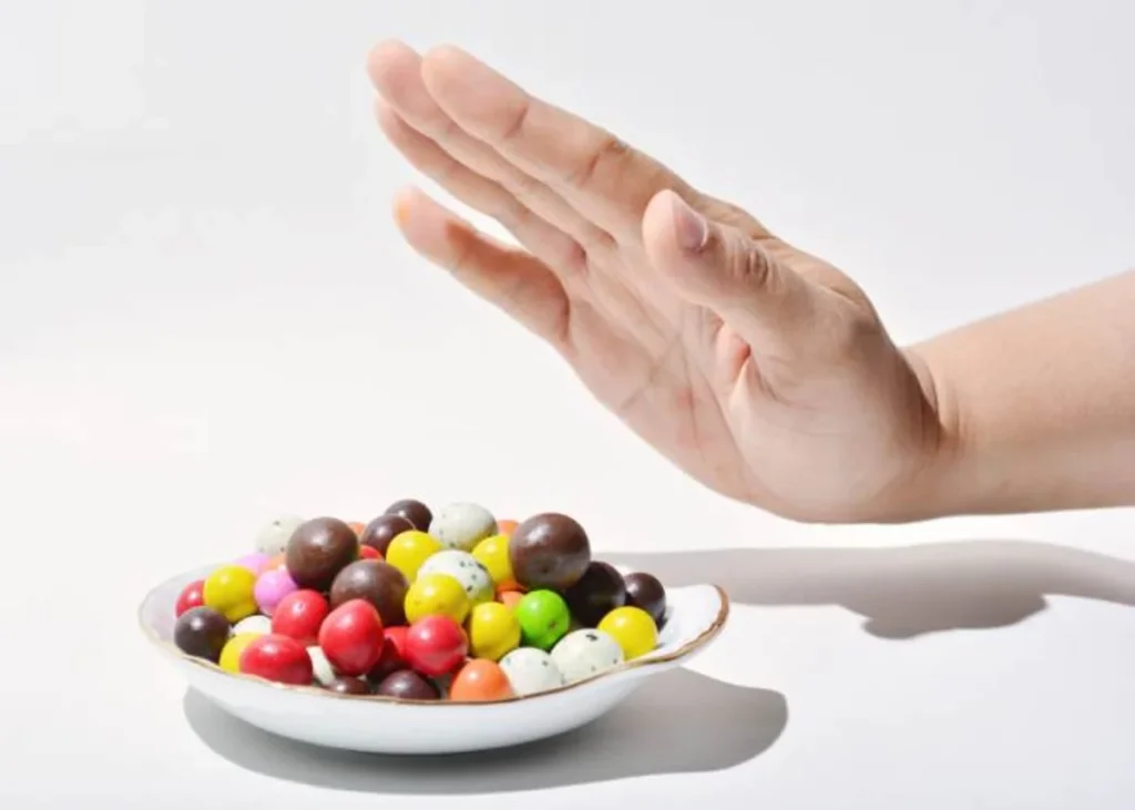 Cómo evitar los dulces