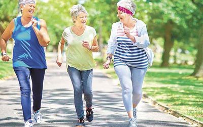 Ejercicio físico saludable a cualquier edad.